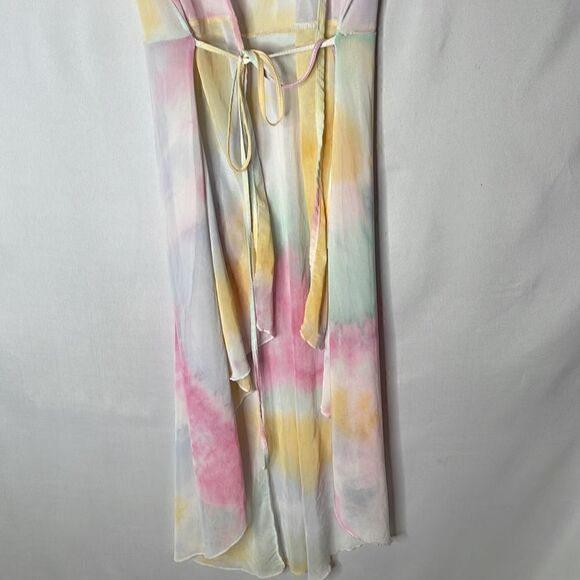 Jordan Taylor Long Tie Dye Bathing Suit Cover Up. Size Small. - Picture 3 of 7